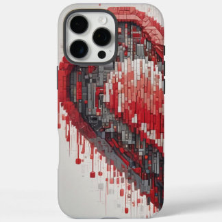Coque iPhone 16 Pro Max Coeur élégant - Mélange parfait d'amour et de prot