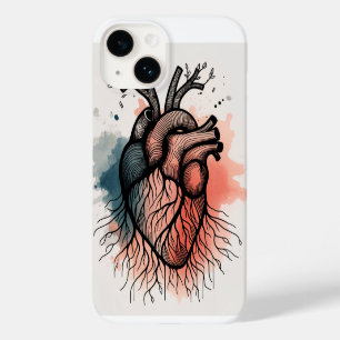 Coque Case-Mate iPhone Coeur racine de l'arbre - Art de la ligne d'âme