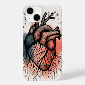 Coque Case-Mate iPhone Coeur racine de l'arbre - Art de la ligne d'âme