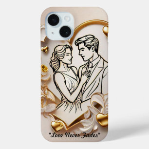 Coque Case-Mate iPhone "Coeur romantique intemporel"