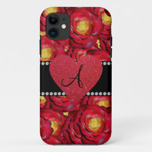 Case-Mate iPhone Case Coeur rouge monogramme