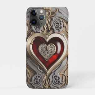 Case-Mate iPhone Case Cœur Steampunk Intemporel de l'Amour