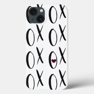 Etui iPhone 13 Coeur XOXO