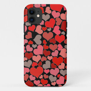 Coque iPhone 11 Coeurs