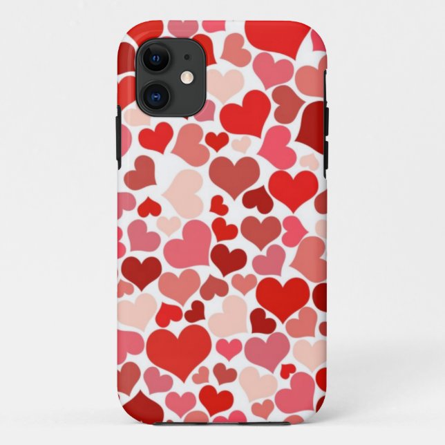Coques Case-Mate iPhone Coeurs (Dos)