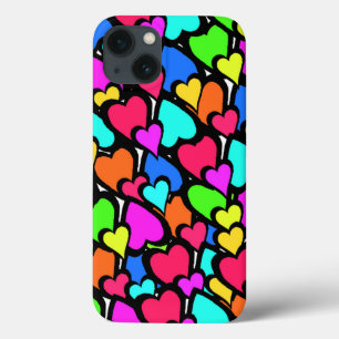 Etui iPhone 13 Coeurs 2011
