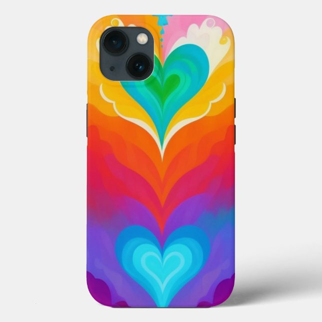 Coques Case-Mate iPhone Coeurs Amour Et Romance (Verso)