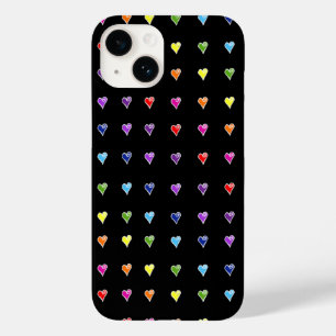 Coque Case-Mate iPhone Coeurs arc-en-ciel indomptés