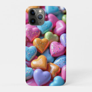 Case-Mate iPhone Case Cœurs de bonbons colorés d'amour