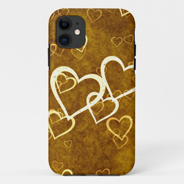 Coques Case-Mate iPhone Coeurs de grogne (Dos)