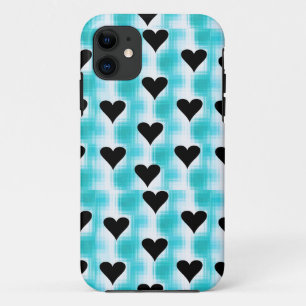 Coque iPhone 11 Coeurs De Noir