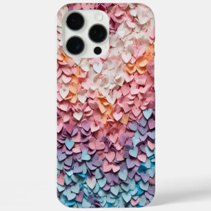 Coque iPhone 16 Pro Max Cœurs de papier
