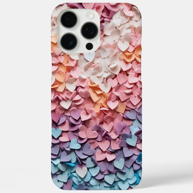 Coques Case-Mate iPhone Cœurs de papier (Verso)