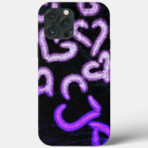Case-Mate iPhone Case Coeurs désespérés violet