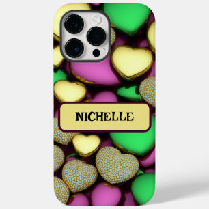 Coque Case-Mate iPhone Coeurs d'or Karat