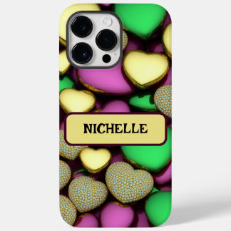 Coque Case-Mate iPhone Coeurs d'or Karat