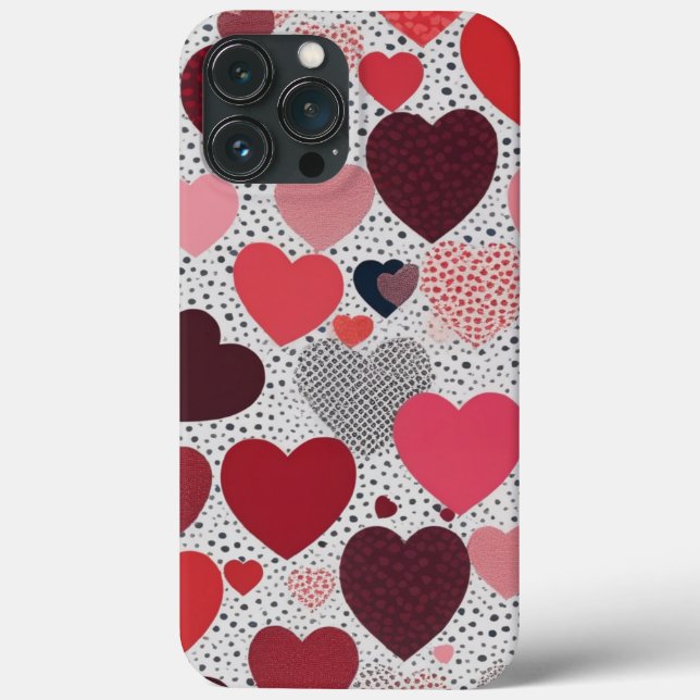 Coques Case-Mate iPhone Cœurs doux (Verso)