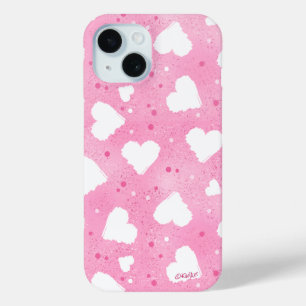Coque Case-Mate iPhone Cœurs doux tachetés
