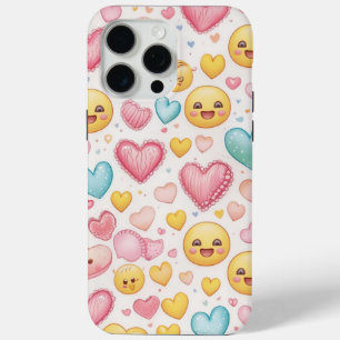 Coque Case-Mate iPhone Cœurs Emoji