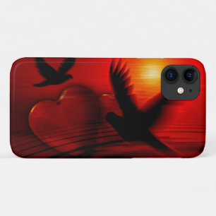 Case-Mate iPhone Case Coeurs et colombes