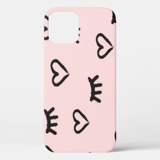 Case-Mate iPhone Case Coeurs et yeux : Grunge Sketch Vintage