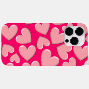 Coque Case-Mate iPhone Coeurs Puffy 3D