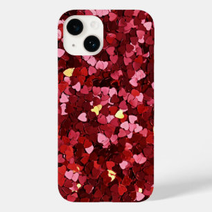 Coque Case-Mate iPhone Coeurs rose et rouge amour