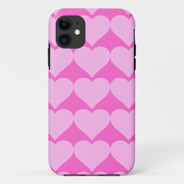 Coques Case-Mate iPhone Cœurs roses, Amour inconditionnel_ (Dos)