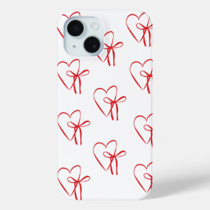 Coque Case-Mate iPhone cœurs rouges