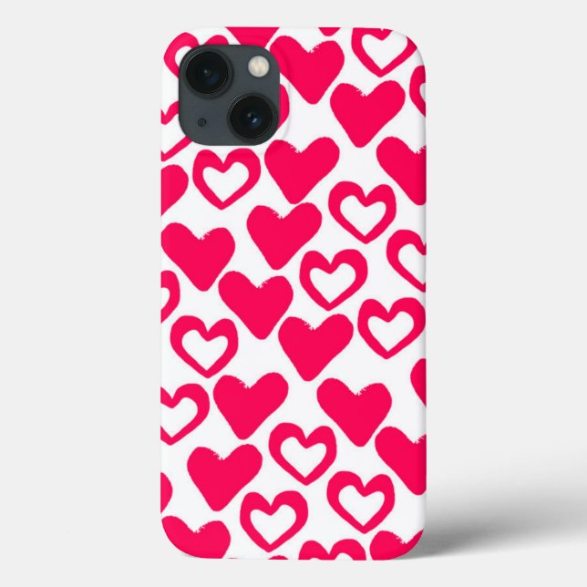 Coques Case-Mate iPhone Coeurs simples 2014 (Verso)