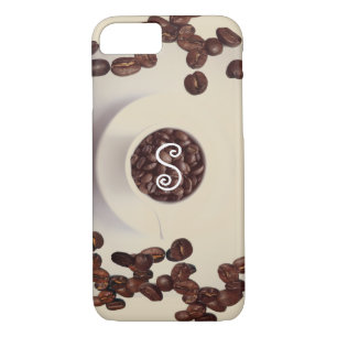 Case-Mate iPhone Case Coffee beans tasse soucoupe crème brun