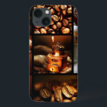 Etui iPhone 13 Coffee Collage 2<br><div class="desc">Coffee Collage © et ® Bigstock® - Tous droits réservés.</div>