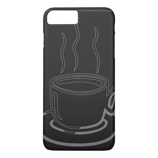 Coques Case-Mate iPhone Coffee Cup Graphic Art (Dos)