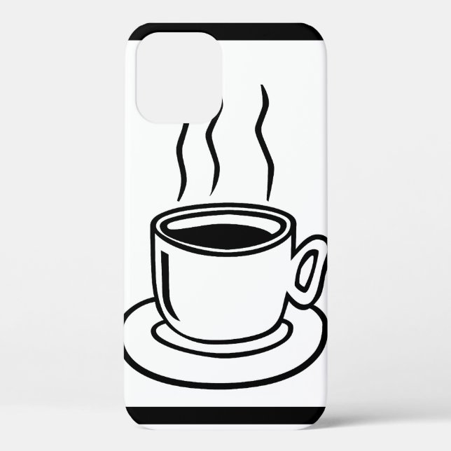 Coques Case-Mate iPhone Coffee Cup Pop Art (Verso)