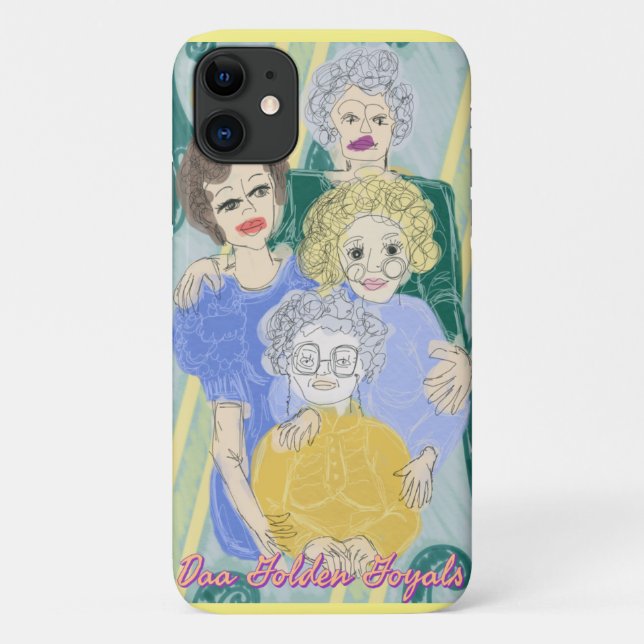 Coques Case-Mate iPhone Coffret téléphonique Da Golden Girls (Dos)