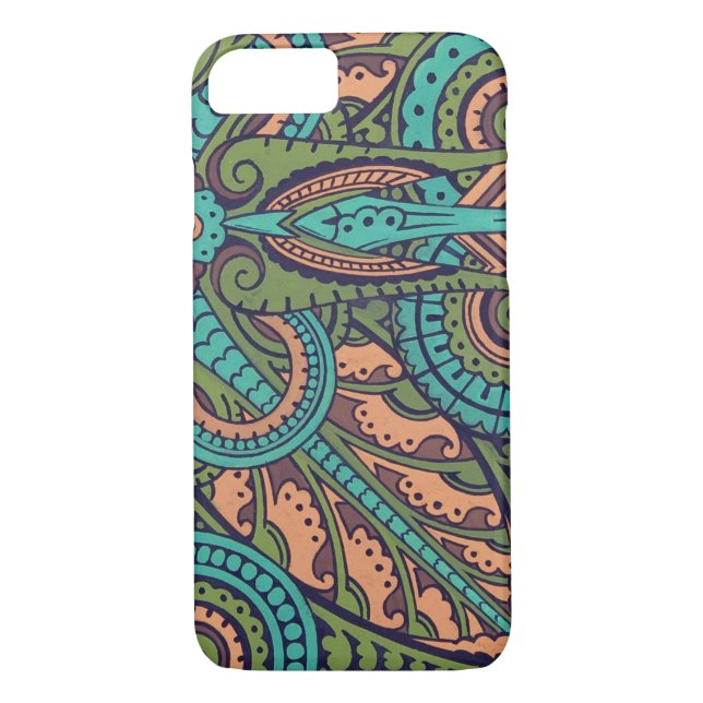 Coques Case-Mate iPhone Coiffeur Art nouveau abstrait (Dos)