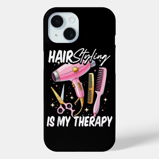 Coques Case-Mate iPhone Coiffeur Est Ma Thérapie (Verso)