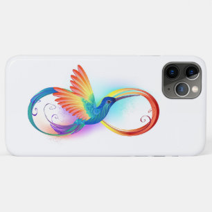 Case-Mate iPhone Case Colibri arc-en-ciel avec symbole Infinity