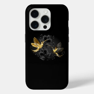 Coque Case-Mate iPhone Colibri noir et or