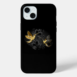 Coque Case-Mate iPhone Colibri noir et or