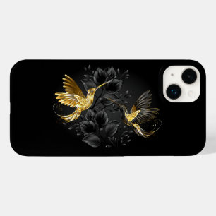 Coque Case-Mate iPhone Colibri noir et or
