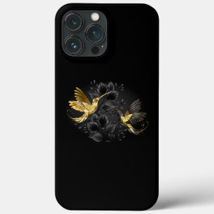 Case-Mate iPhone Case Colibri noir et or