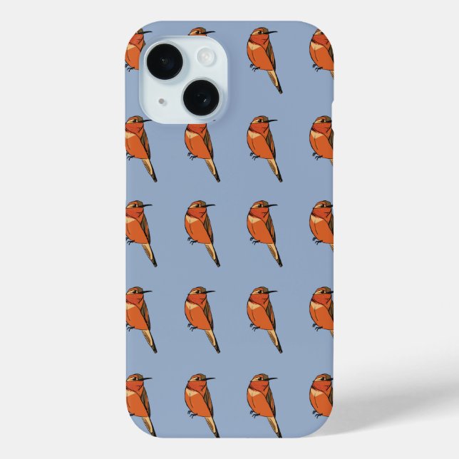 Coques Case-Mate iPhone Colibri roux (Verso)