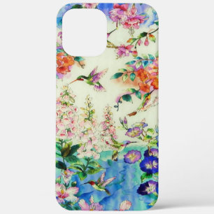 Case-Mate iPhone Case Colibris et fleurs