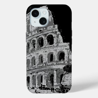 Coque Case-Mate iPhone Colisée noire et blanche