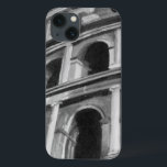 Coque Case-Mate iPhone Colisée romaine avec dessins architecturaux<br><div class="desc">Une photo du Colisée Romain avec des dessins architecturaux des arcades. L'une des sept nouvelles merveilles du monde,  le style de l'édifice continue d'influencer le design moderne. Un grand cadeau pour quelqu'un qui aime l'architecture ou l'étude de la Rome antique.</div>