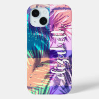 Collage Chic Palm Tree