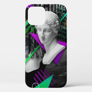 Case-Mate iPhone Case Collage d'art contemporain avec statue de tête en 