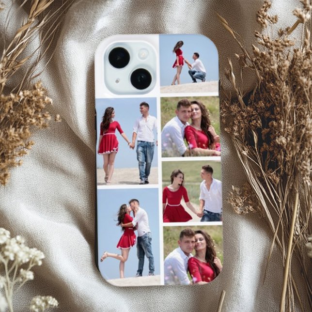 Coques Case-Mate iPhone Collage de 6 photos personnalisé (Créateur téléchargé)