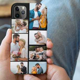 Case-Mate iPhone Case Collage de 7 photos noir élégant
